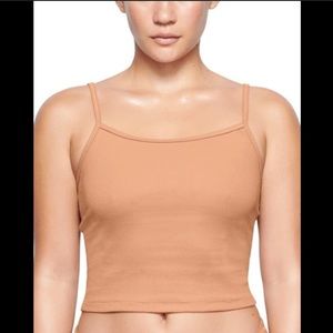 SKIM Sedona Color Ribbed Cotton Cropped Cami Tank AP-CAM-0813 NWT Size 4X